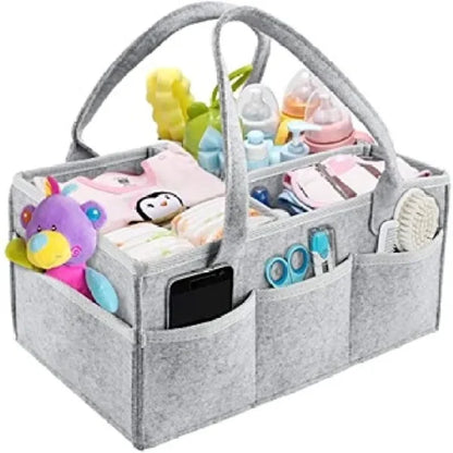 Foldable Baby Diaper Caddy Organizer